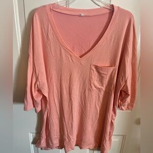 Knit flowy top